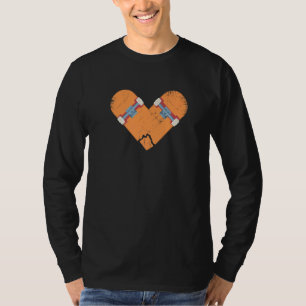 Camiseta Skateboard Hearate Skate Fan Skateboarding Skater 