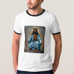 Camiseta Skateboard Jesus Crowne King Streetwear Tee