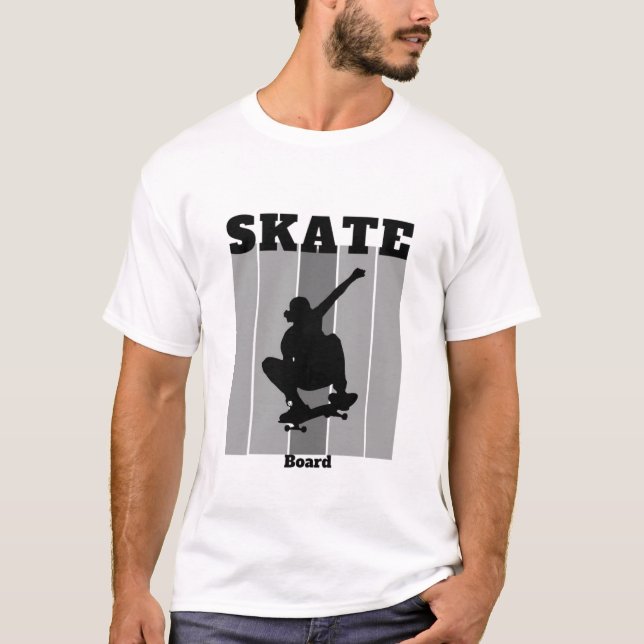 Camiseta Skateboard Life | Urban Street Style Skate T-Shirt (Anverso)