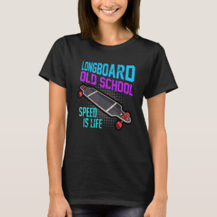 Camiseta Skateboard Longboard Velocidad De Distorsión Es Sk