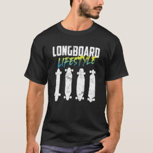 Camiseta Skateboard Longboardin Lifestyle Boarder