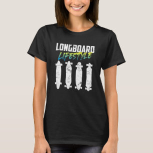 Camiseta Skateboard Longboardin Lifestyle Boarder