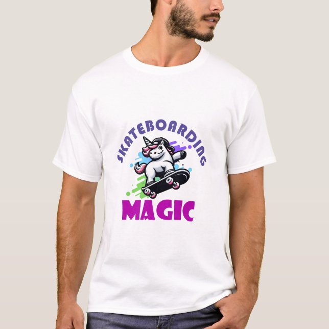 Camiseta Skateboard Magic!!! (Anverso)