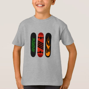 Camiseta Skateboard personalizado
