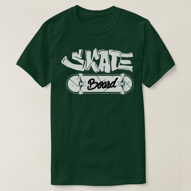 Camiseta Skateboard Retro Vintage Santa Cruz (Diseño del anverso)