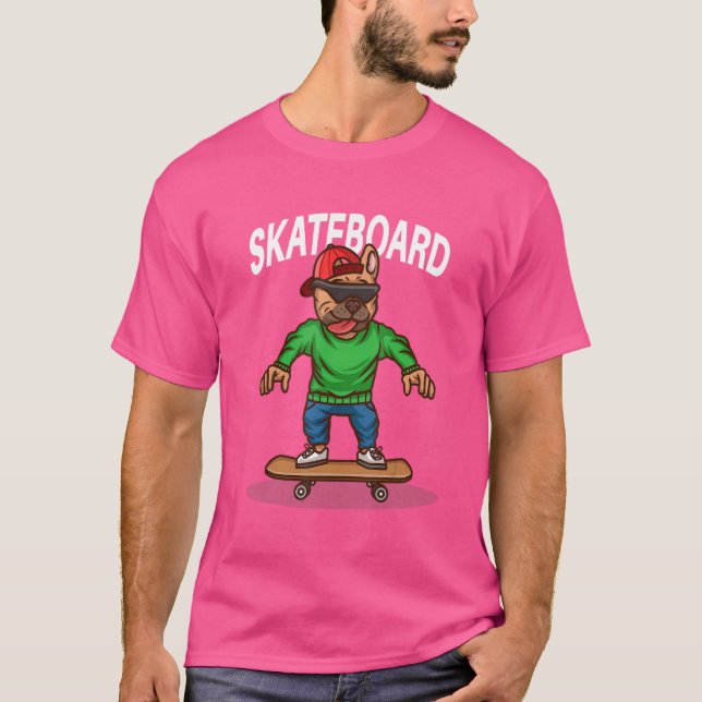 Camiseta Skateboard Santa Cruz (Anverso)