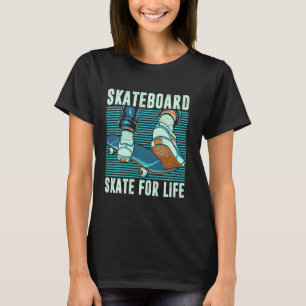 Camiseta Skateboard Skateboard Skateboard Skateboarding Spo