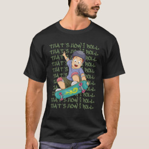 Camiseta Skateboard Skateboard Skateboarder Boy Youth Retro