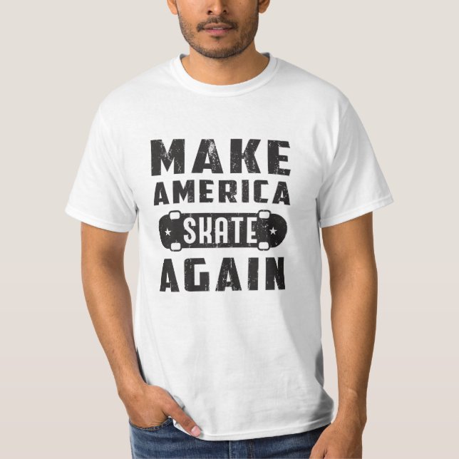Camiseta Skateboard Skateboarder Halfpipe Gift Idea (Anverso)