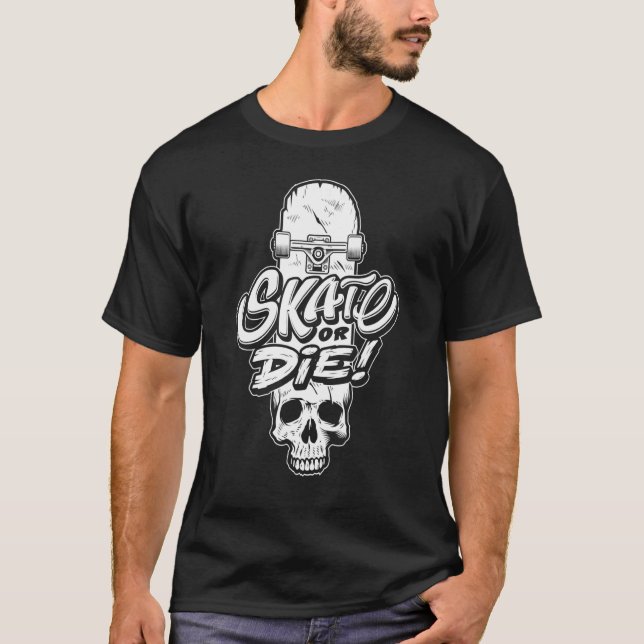 Camiseta Skateboard Skateboarding Hallow (Anverso)