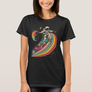 Camiseta Skateboard Skater Galaxy Space Astronauta Skateboa