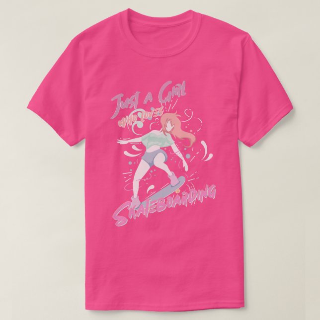 Camiseta Skateboarder 6 (Diseño del anverso)