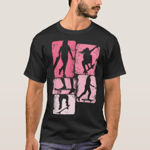 Camiseta Skateboarder Chica Skate Skateboarding