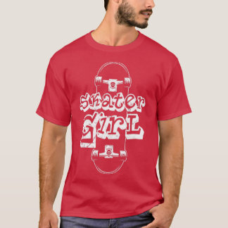 Camiseta Skateboarder Chica Skateboarder Skateboarding