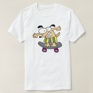 Camiseta Skateboarder Personajes Skateboarding Fun Skateboa