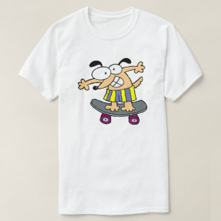 Camiseta Skateboarder Personajes Skateboarding Fun Skateboa