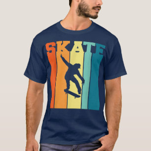 Camiseta Skateboarder Retro SKATE Skateboarding Men Boys Sk