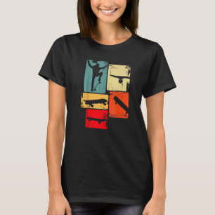 Camiseta Skateboarder Retro Skateboard Para Niños Yout