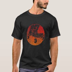 Camiseta Skateboarder Retro Skateboard Skateboarding Skateb