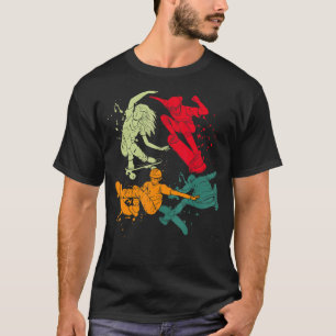 Camiseta Skateboarder Retro Skateboarder Skateboard