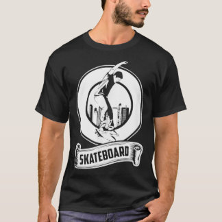 Camiseta Skateboarder Retro Vintage