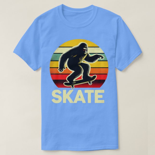 Camiseta Skateboarder Retro Vintage Skateboarding (Diseño del anverso)