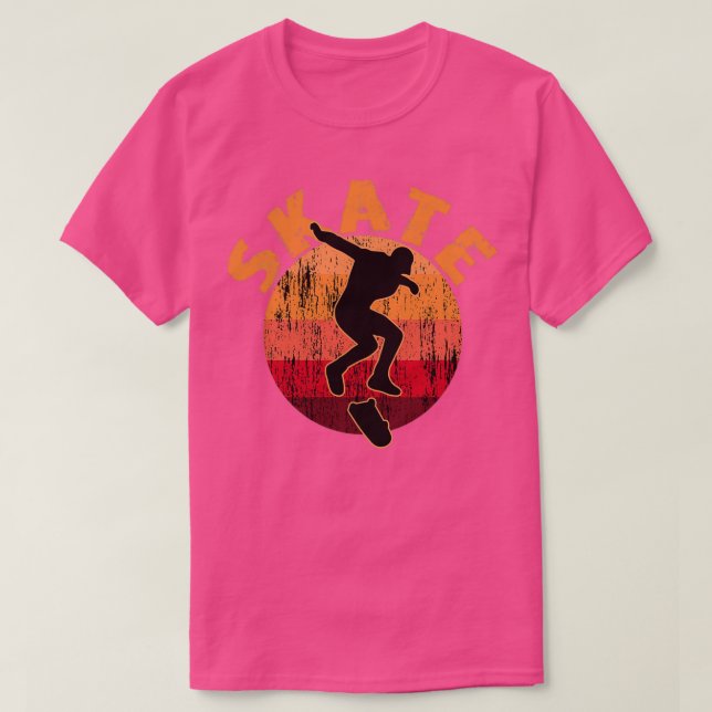 Camiseta Skateboarder Skateboard (Diseño del anverso)