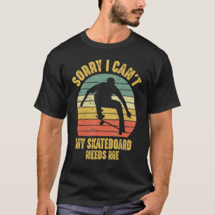 Camiseta Skateboarder Skateboarding Skateboard Retro Vintag