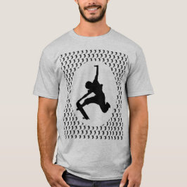 Camiseta Skateboarder Skateboarding Skateboard Silhouette
