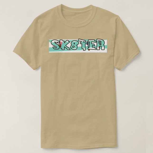 Camiseta Skateboarding 1117 (Diseño del anverso)