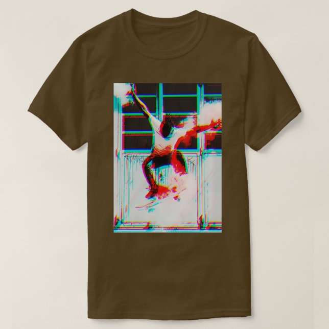 Camiseta Skateboarding Art 1 (Diseño del anverso)
