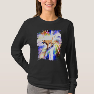 Camiseta Skateboarding Cat Kitten Skateboard Trippy Skatebo