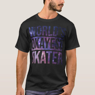 Camiseta Skateboarding Design Okayest Skater