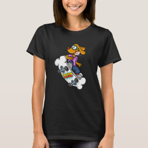 Camiseta Skateboarding Dog Skateboard Dogy Cute Dog Skater