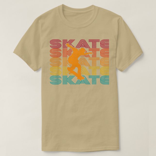 Camiseta Skateboarding Es Mi Vida Vintage Retro Skateboarde (Diseño del anverso)