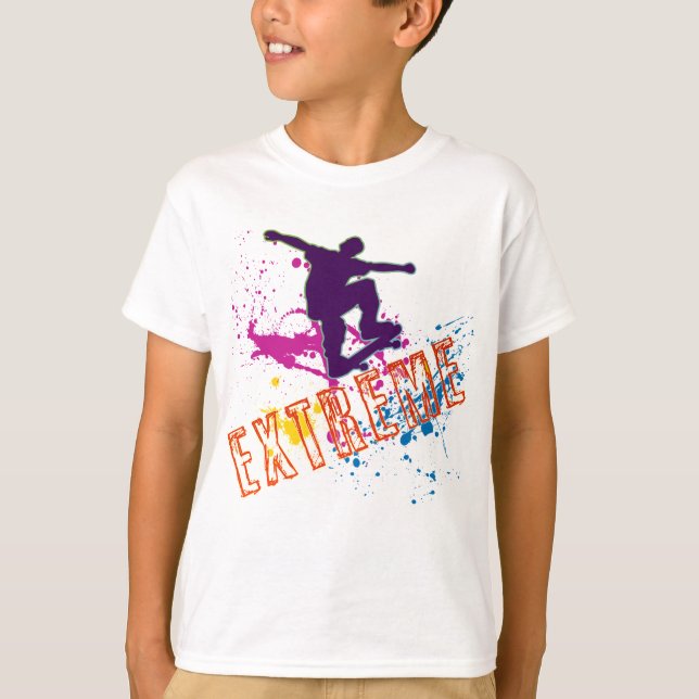 CAMISETA SKATEBOARDING EXTREMO