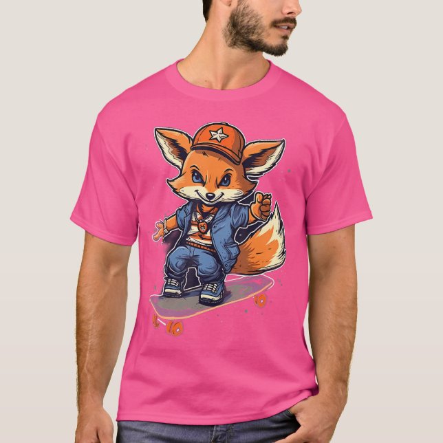 Camiseta Skateboarding Fox (Anverso)