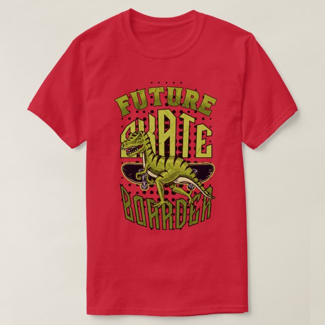 Camiseta Skateboarding Future Skateboarder (Diseño del anverso)