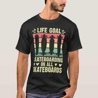 Camiseta Skateboarding Life patinar todos los skateboards p