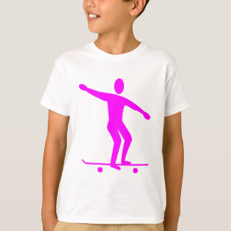 Camiseta Skateboarding - Magenta