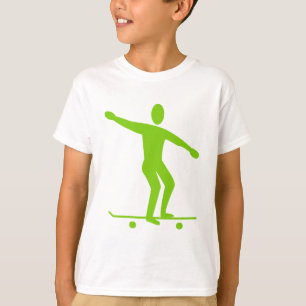 Camiseta Skateboarding - Martian Green