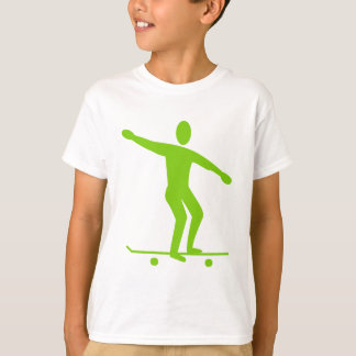 Camiseta Skateboarding - Martian Green