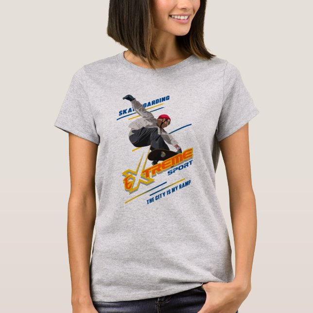 Camiseta Skateboarding | Mujeres (Anverso)