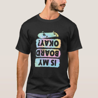 Camiseta Skateboarding para hombres Skateboard Boys Tie D