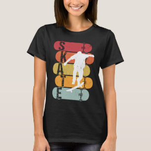Camiseta Skateboarding Retro Boarder Stunt Fun S