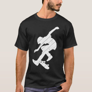 Camiseta Skateboarding Retro Boarder Stunt Fun S