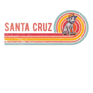 Camiseta Skateboarding Retro Santa Cruz Great Dane