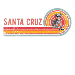 Camiseta Skateboarding Retro Santa Cruz Mini Schnauzer