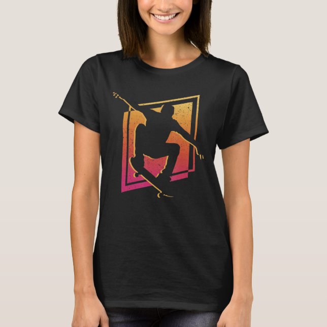 Camiseta Skateboarding Retro Skater (Anverso)