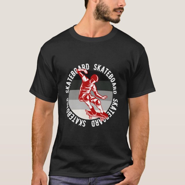 Camiseta Skateboarding Skateboard (Anverso)